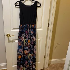 Floral floor length dress